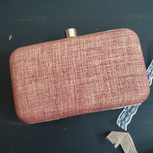 Load image into Gallery viewer, Shravya Johnson Rustic Gold  Embellished Hand Embroidery Bag