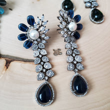 Load image into Gallery viewer, American Diamond Long Earrings