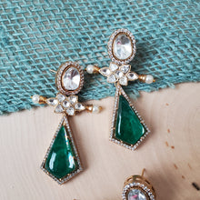 Load image into Gallery viewer, Polki Designer Earrings