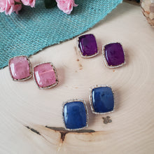 Load image into Gallery viewer, Doublet Polki Studs