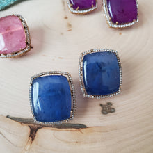 Load image into Gallery viewer, Doublet Polki Studs