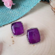 Load image into Gallery viewer, Doublet Polki Studs