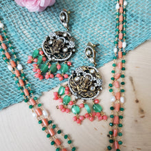 Load image into Gallery viewer, Ganesha Coral Set Revathi