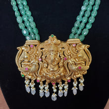 Load image into Gallery viewer, Sravs87 Temple Style Beads Maala Set