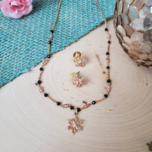Load image into Gallery viewer, Prathyusha Dainty Ad Black Beads Chain LCT