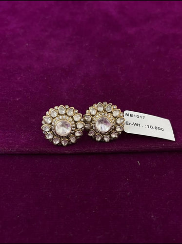 92.5 Silver Eartings With Gold Plating