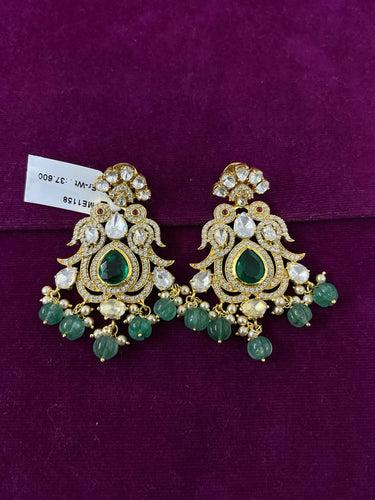 PREORDER 92.5 Silver Earrings With Gold Plating