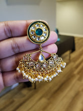 Load image into Gallery viewer, Reserved For Sowjanya Antique Classic Earring With Gold Plating
