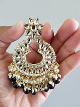 Load image into Gallery viewer, Indo Western Chand Earring With Gold Plating