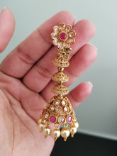 Load image into Gallery viewer, Antique Jhumkis With Gold Plating U25