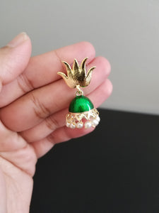 Indo Western Jhumkis With Gold Plating JT6