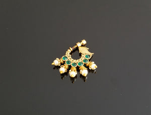 Antique Classic Nose Ring With Gold Plating