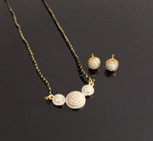 Load image into Gallery viewer, CZ Delicate Mangalsutra With 2 Tone Plating AG9