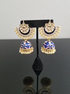 Indo Western Jhumkis With Gold Plating H25