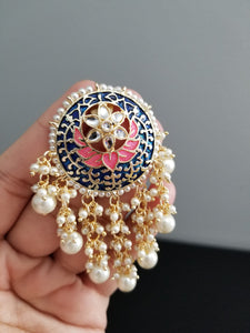 Indo Western Trendy Earring With Gold Plating
