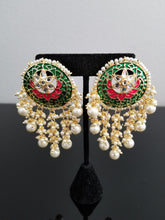 Load image into Gallery viewer, Indo Western Trendy Earring With Gold Plating