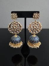 Load image into Gallery viewer, Indo Western Jhumkis With Gold Plating cd1