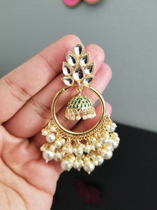 Siri M and Sashi V Indo Western Trendy Earring With Gold Plating H40