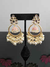 Load image into Gallery viewer, Indo Western Trendy Earring With Gold Plating H40