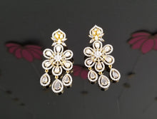 Load image into Gallery viewer, Neelima CZ Classic Earring With 2 Tone Plating T20