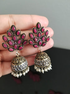 Indo Western Jhumkis With 2 Tone Plating M11
