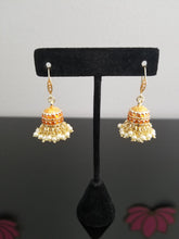 Load image into Gallery viewer, Indo Western Jhumkis With Gold Plating cd16