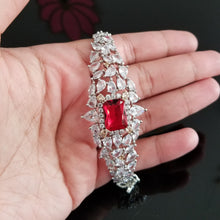 Load image into Gallery viewer, Diamond Look Alike AD Bracelet 22108