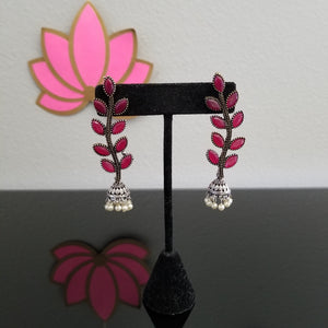 Indo Western Trendy Earring With Oxidised Plating 1103