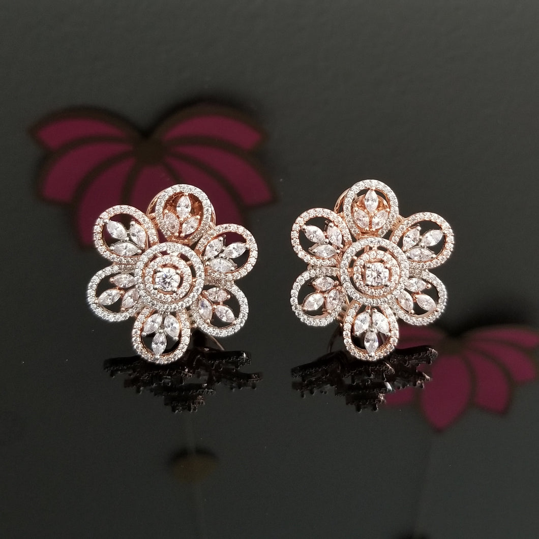 Cz Tops With Rose Gold Plating 1130