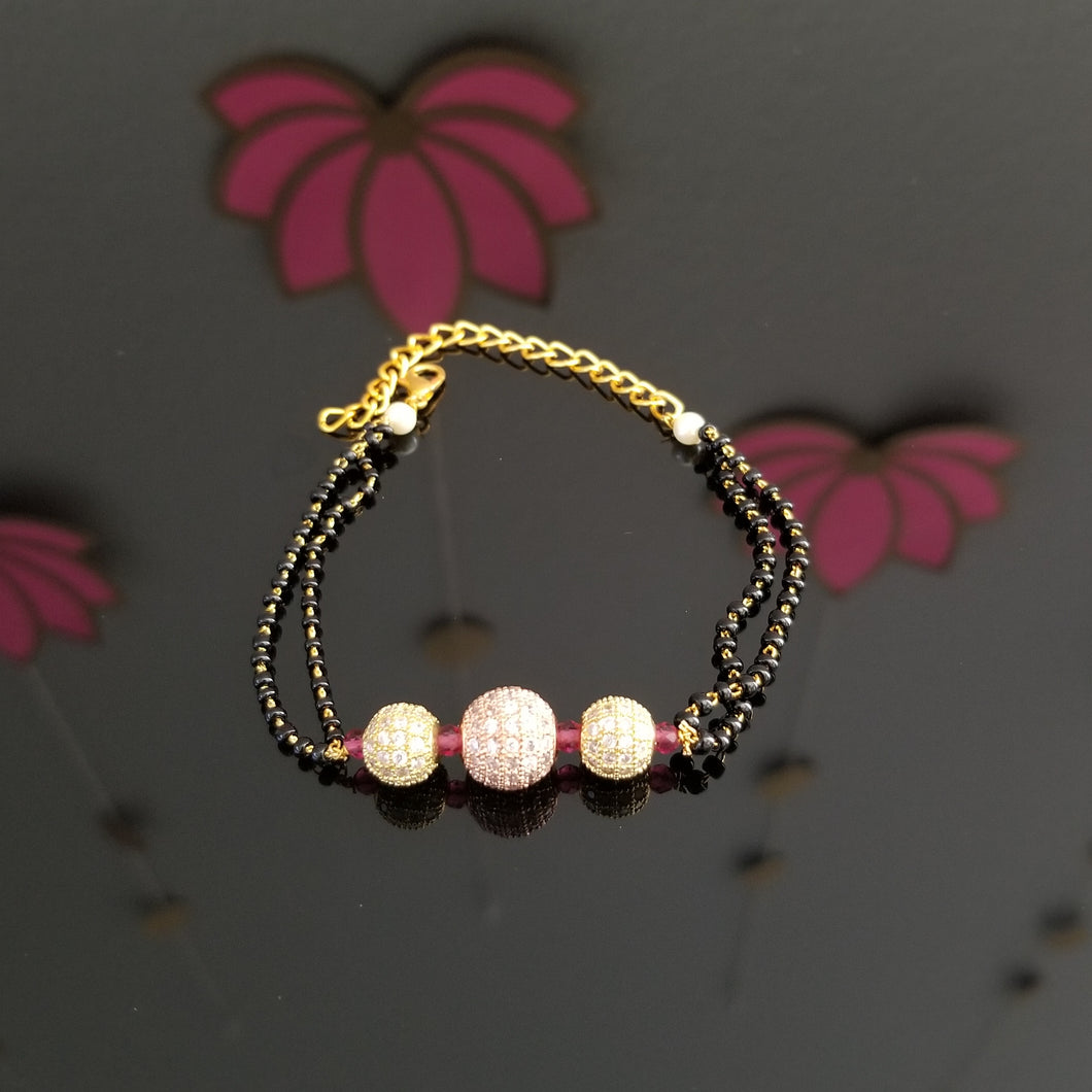 Delicate Bracelet With Gold Plating 1123