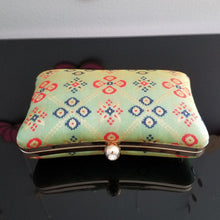 Load image into Gallery viewer, Reserved For Swathi Reddy Benares Brocade Clutch 1137