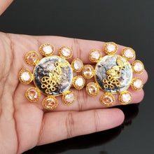 Load image into Gallery viewer, Reserved For Prathyusha Garimidi Big Fusion Style Studs Fl12
