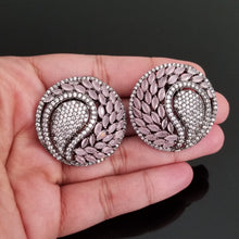 Load image into Gallery viewer, Reserved For Manjari SP American Diamond Statement Studs DT9