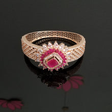 Load image into Gallery viewer, American Daimond Classic Kada With Rose Gold Plating FL37