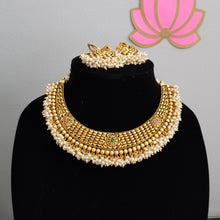 Load image into Gallery viewer, Antique Classic Necklace With Gold Plating FL24