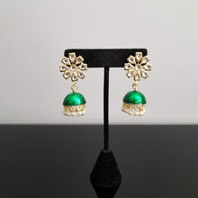 Load image into Gallery viewer, Indo Western Jhumkis With Gold Plating FL
