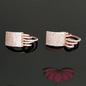 Reserved For Priyanka Mallecheruvu American Diamond Earrings FL6