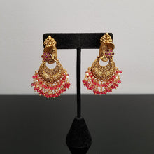 Load image into Gallery viewer, Reserved For Hrushmita Antique Temple Earring With Gold Plating FL32