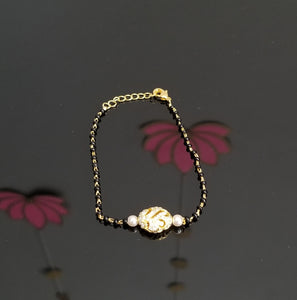 Tarangini G Cz Delicate Bracelet With Gold Plating 1040