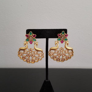 Antique Chand Earring With Gold Plating 0019