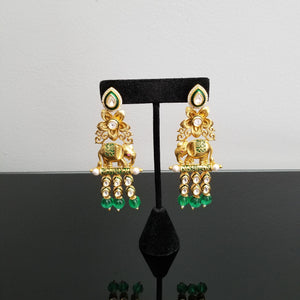 Reserved For Likhita Palavali Designer Classic Earring With Gold Plating 0652