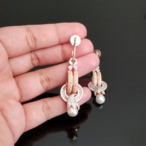 Indo Western American diamond earrings AG18