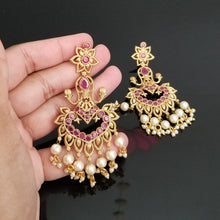 Load image into Gallery viewer, Reserved For Likhitha Palavali Antique Classic Earring With Gold Plating