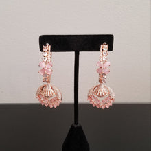 Load image into Gallery viewer, American Diamond Hoop Earrings