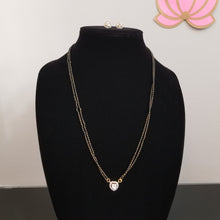 Load image into Gallery viewer, Reserved For Indira, Anusha, Sindhura Cz Classic Mangalsutra With Gold Plating