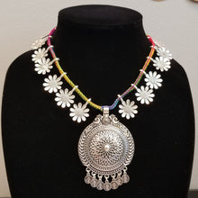 Load image into Gallery viewer, Reserved For Swathi Indo Western Classic Necklace With Oxidised Plating