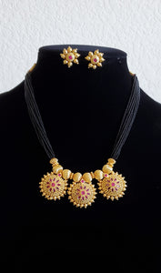 Suseela Antique Classic Mangalsutra With Gold Plating