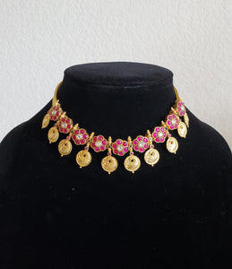 Kundan Jadau Necklace With Gold Plating