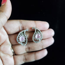 Load image into Gallery viewer, Cz Tops With Rhodium Plating