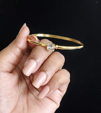 Load image into Gallery viewer, Naga Sai Sri, Sowji, Anusha K and Mounishree Cz Delicate Kada With Gold Plating